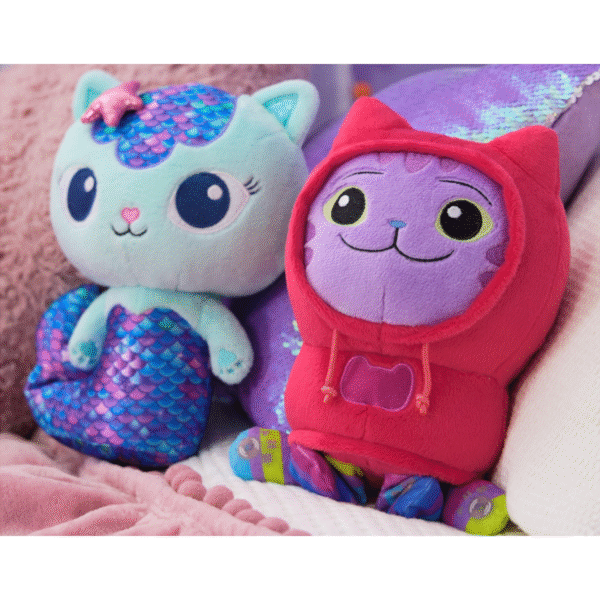 LA CASA DE GABBY Plush - DJ CATNIP Peluche de 25cm - Imagen 4