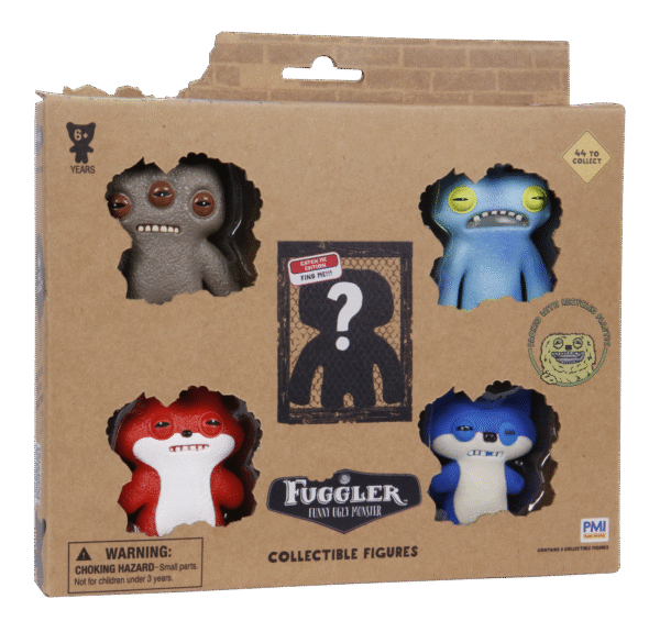 FUGGLER Funny Ugly Monster - Figuras de 6.5cm + 5pzas