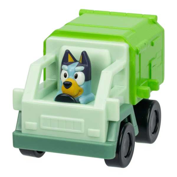 BLUEY Mini Racers - BLUEY en Camión de Basura