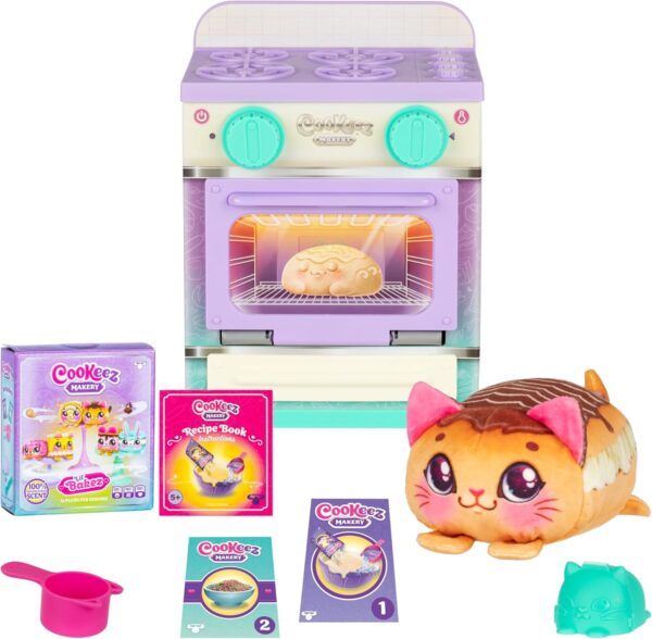 COOKEEZ MAKERY Lil Bakez - Horno Treatz. ¡Mezcla y Crea un Mejor Amigo de Peluche!