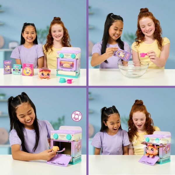 COOKEEZ MAKERY Lil Bakez - Horno Treatz. ¡Mezcla y Crea un Mejor Amigo de Peluche! - Imagen 5