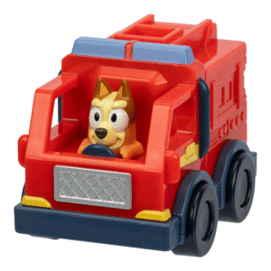 BLUEY Mini Racers - BINGO en Camión de Bomberos