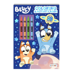 BLUEY Craft - Libro para Colorear & Actividades + Stickers