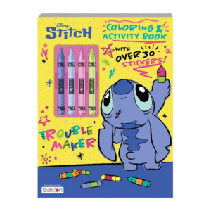 STITCH Craft - Libro Para Colorear & Actividades + Crayolas