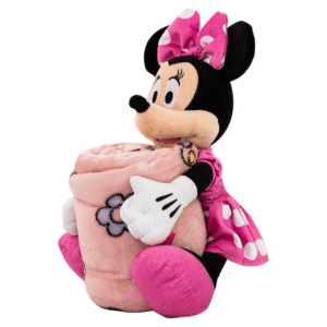 MINNIE Plush - Cobija Fleece 102cm x 127cm + Peluche