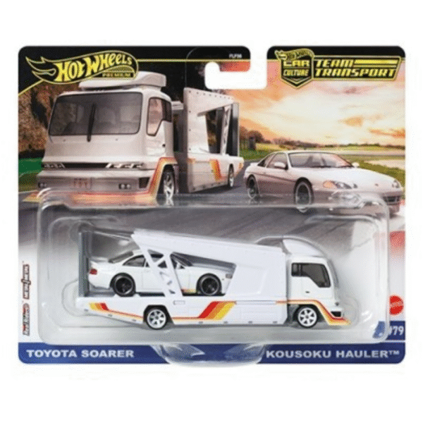 HOT WHEELS Premium Escala 1:64 - Team Transport TOYOTA SOARER & KOUSOKU HAULER