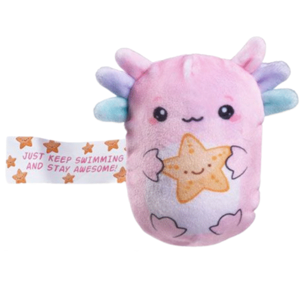 TOP TRENZ - Bubble Stuffed Squishy Friends AJOLOTE