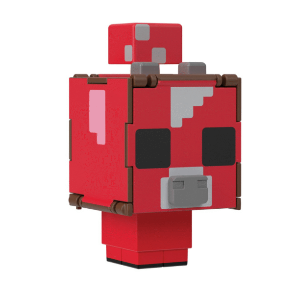 MINECRAFT Flippin Figs - VACA Figura 2 en 1