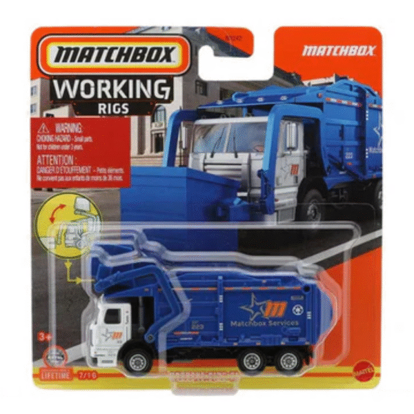 MATCHBOX Working Rigs 1:64 - GARBAGE TRUCK