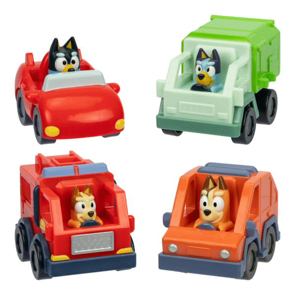 BLUEY Mini Racers - BANDIT en Convertible - Imagen 4