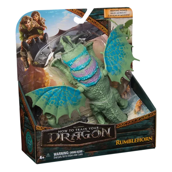 DRAGONES Movie - RUMBLEHORN Figura Básica - Imagen 3