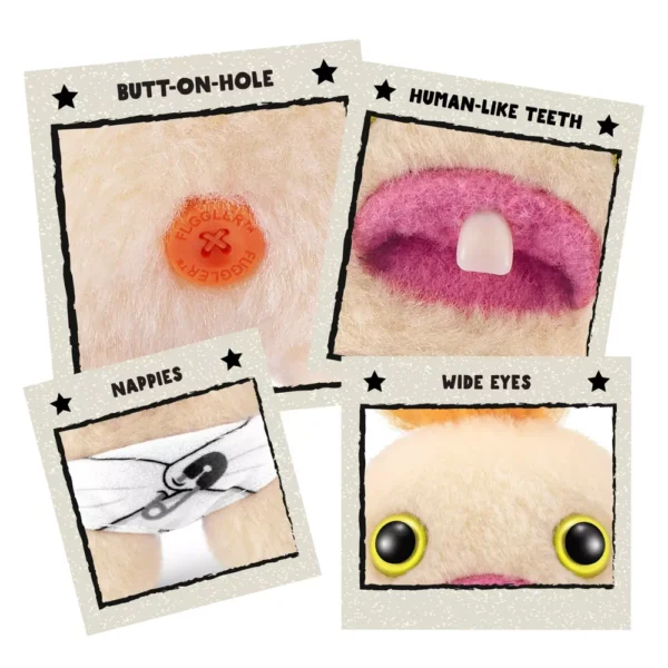 FUGGLER Plush Baby - Mr. NEEDLES - Imagen 5