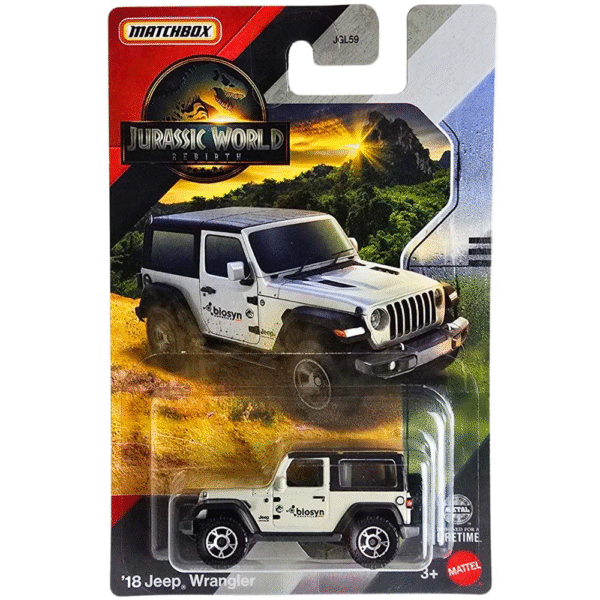 MATCHBOX Jurassic World Rebirth 1:64 - JEEP WRANGLER