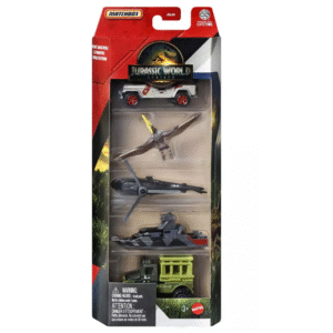 MATCHBOX Jurassic World Rebirth 1:64 - Set de Colección + 5pzas