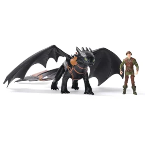 DRAGONES Movie - CHIMUELO & HIPO Figura Batalla de Dragones
