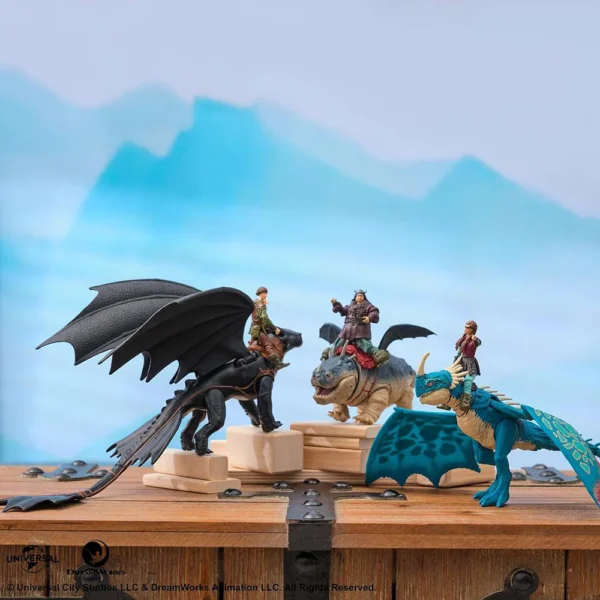 DRAGONES Movie - CHIMUELO & HIPO Figura Batalla de Dragones - Imagen 7