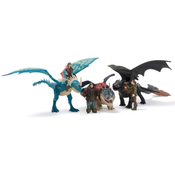 DRAGONES Movie - ASTRID & DEADLY NADDER Figura Batalla de Dragones - Imagen 8