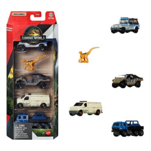 MATCHBOX Jurassic World Rebirth 1:64 - Set de Colección + 5pzas