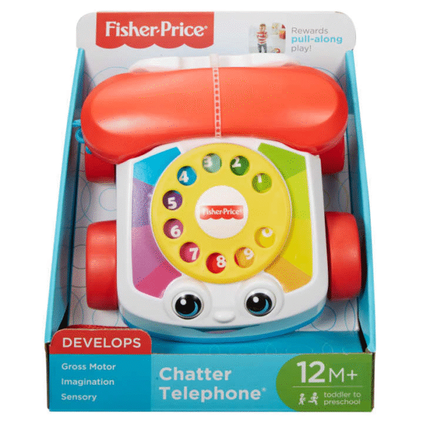 FISHER PRICE - Teléfono para Bebés + Dial Giratorio con Sonidos - Imagen 3