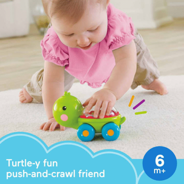 FISHER PRICE - Vehículo de Empuje Tortuga Pelotitas Divertidas - Imagen 6