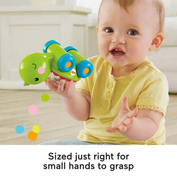 FISHER PRICE - Vehículo de Empuje Tortuga Pelotitas Divertidas - Imagen 4