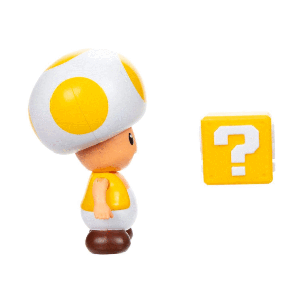SÚPER MARIO™ - TOAD AMARILLO Figura Articulada 10cm - Imagen 4