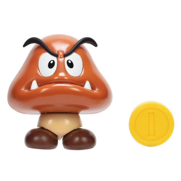 SÚPER MARIO™ - GOOMBA Figura Articulada 10cm