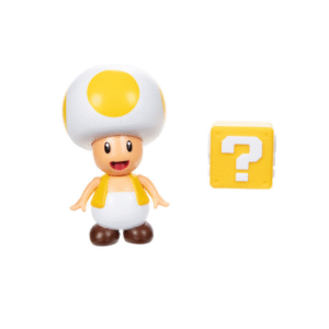 SÚPER MARIO™ - TOAD AMARILLO Figura Articulada 10cm