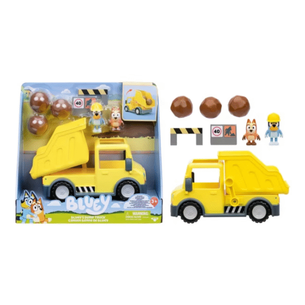 BLUEY - Camión Benne de Bluey + Accesorios - Imagen 2