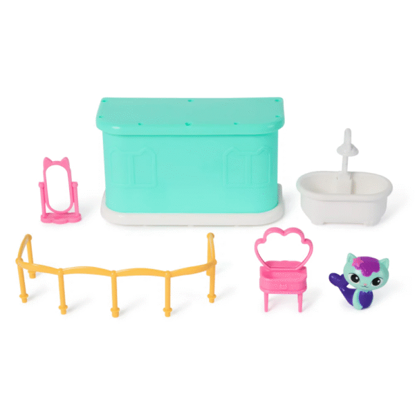 LA CASA DE GABBY - Juego de Habitación MERCAT Set de Juegon + Accesorios - Imagen 2