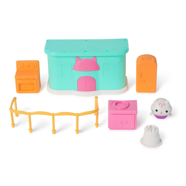 LA CASA DE GABBY - Juego de Habitación PASTELILLO Set de Juegon + Accesorios - Imagen 2