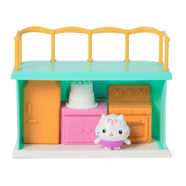 LA CASA DE GABBY - Juego de Habitación PASTELILLO Set de Juegon + Accesorios - Imagen 4