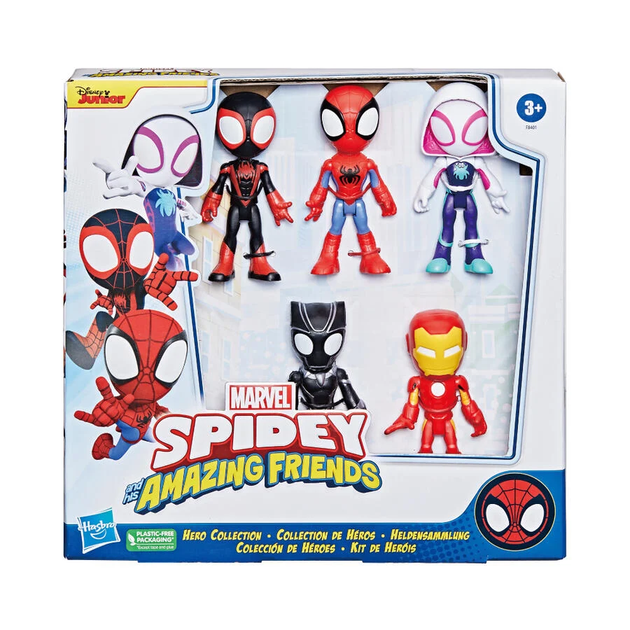 SPIDEY \u0026 Sus Amigos - Set de Figuras Héroes - Lovely Kids Costa Rica, image size:900x900