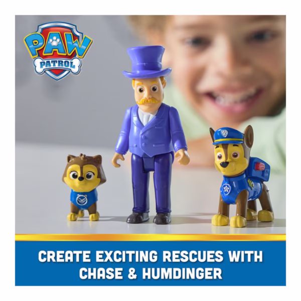 PAW PATROL - Figuras CHASE & HUMDINGER - Imagen 4