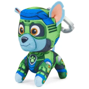 PAW PATROL Plush The Mighty Movie - ROCKY Peluche Key Chain 10cm