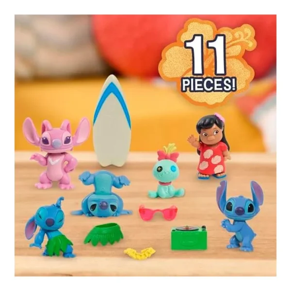 STITCH - Set de 6 Figuras + Accesorios - Imagen 2