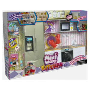MINI WORLD - Set de Juego Cocina + Accesorios