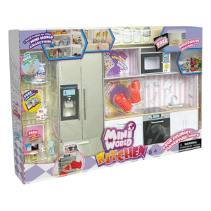 MINI WORLD - Set de Juego Cocina + Accesorios