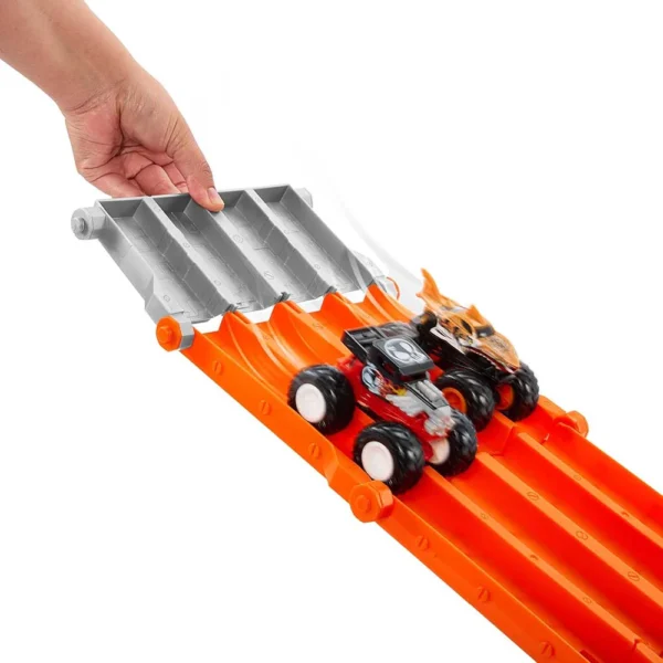 MONSTER TRUCK - Set de Juego CARRERAS DE DESTRUCCIÓN TIGER SHARK Vs BONE SHAKER - Imagen 4