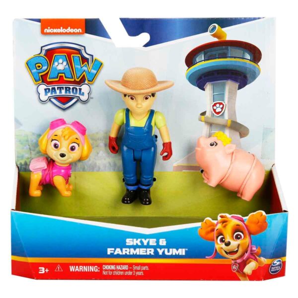 PAW PATROL - Figuras SKYE & YUMI Granjera - Imagen 3