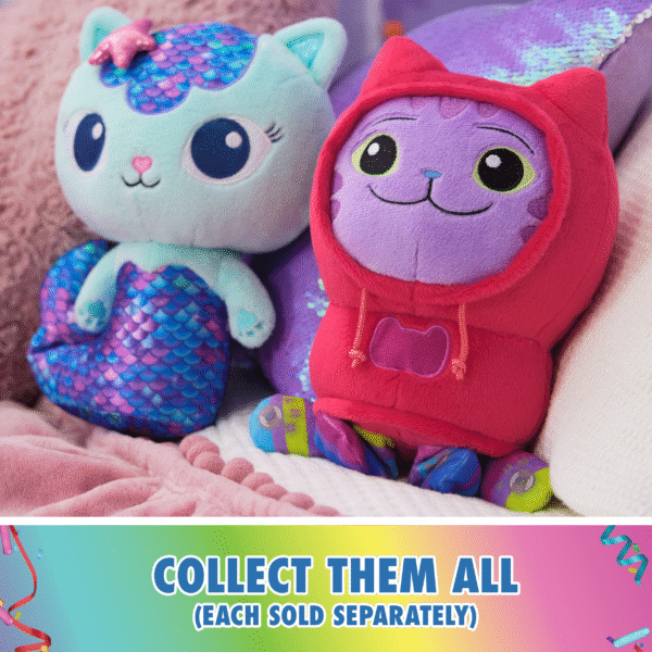 LA CASA DE GABBY Plush - MERCAT Peluche Premium de 25cm - Imagen 3
