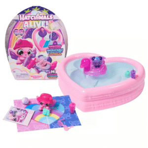 HATCHIMALS Alive - Neon Rainbow Fiesta en la Piscina