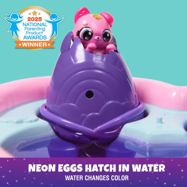 HATCHIMALS Alive - Neon Rainbow Fiesta en la Piscina - Imagen 7