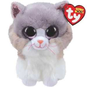 TY Beanie Boos - ASHER Gato Peluche Mediano