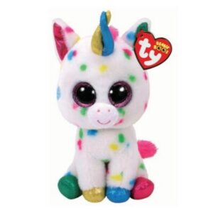 TY Beanie Boos - HARMONIE Unicornio Moteado Peluche Regular