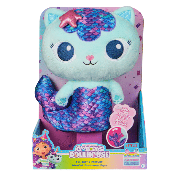 LA CASA DE GABBY Plush - MERCAT Peluche Premium de 25cm - Imagen 2