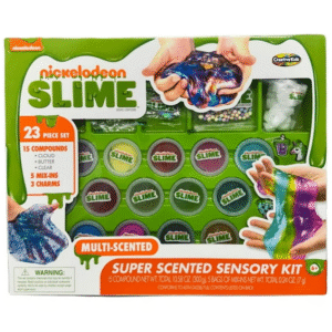 NICKELODEON Slime - Súper Perfumado Slime Sensory Box Set + 23pzas