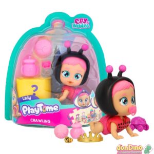 BEBÉS LLORONES Play Time - LADY Bebé + Accesorios & Sorpresa