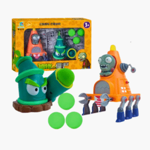 PLANTAS Vs ZOMBIES - Set de Figuras + 5pzas