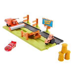 CARS Pixar Set de Juego - FRANK Escape y Carreras Acrobáticas